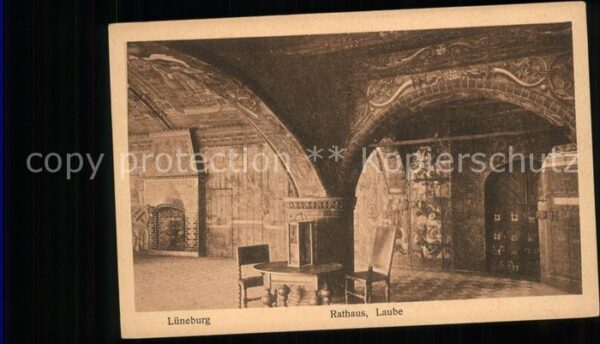 Lueneburg Laube im Rathaus