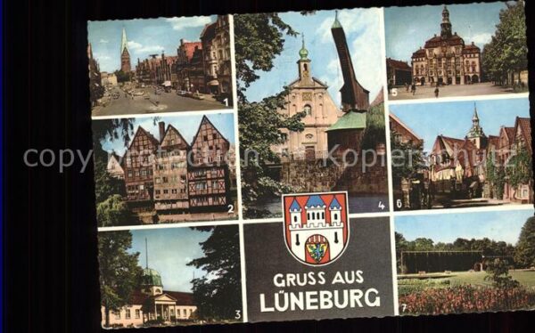 Lueneburg Rathaus u.Gradierwerk