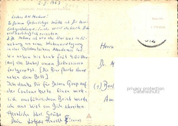 Lueneburg Alter Kran u.Kaufhaus – Bild 2