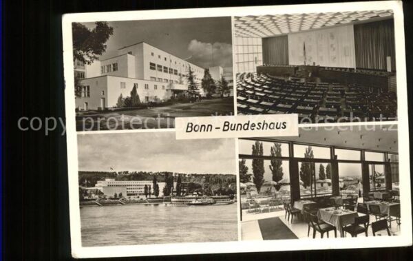 Bonn Rhein Bundeshaus