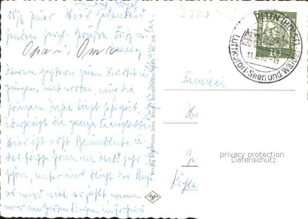 Ploen See Partie am Schloß (Stempel) – Bild 2
