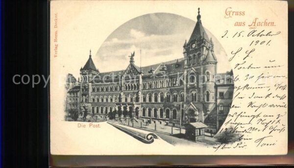 Aachen Postgebäude