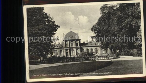 Bonn Rhein Poppelsdorfer-Schloß