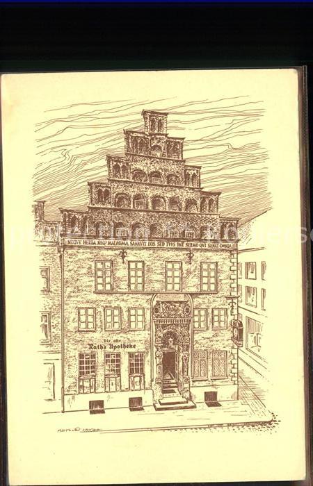 Lueneburg Die alte Raths-Apotheke