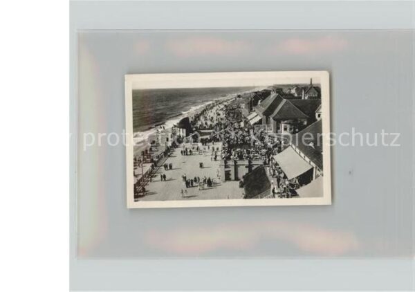 Westerland Sylt Strandpromenade