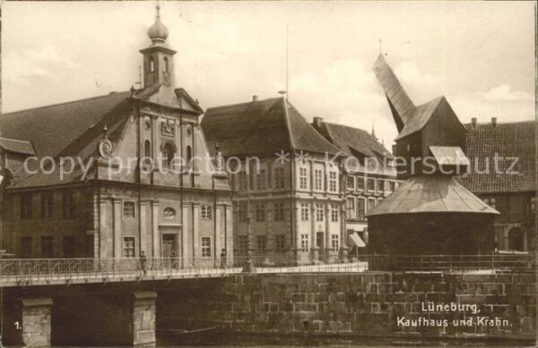 Lueneburg Kaufhaus u.Kran