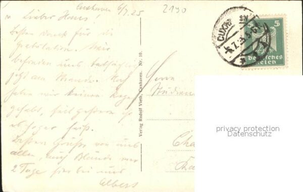 Cuxhaven Nordseebad Seebadeanstalt u.Seeteich – Bild 2
