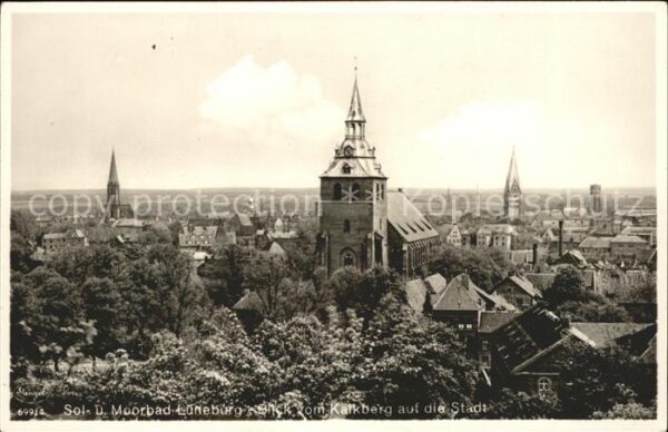 Lueneburg Blick vom Kalkberg