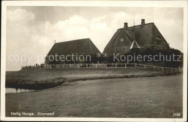 Hallig Hooge Kirchwarf