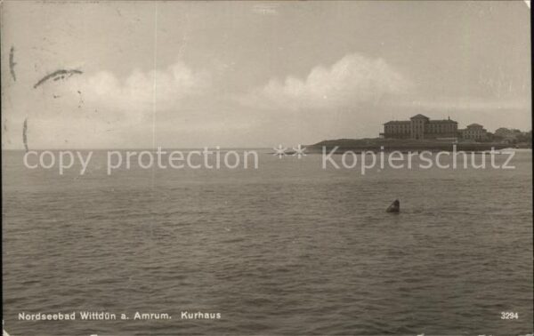 Wittduen Nordseebad Amrum Kurhaus