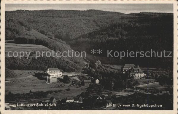 Schleiden Eifel Blick vom Ohligsköppchen