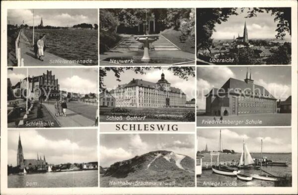 Schleswig Holstein Schleihalle Dom u.Friedrichsberger Schu