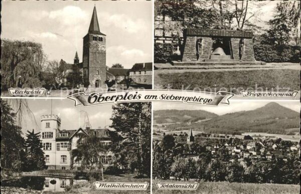 Oberpleis Kirchplatz u.Kriegerehrenmal