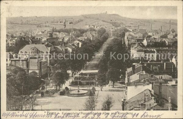 Bonn Rhein Kaiserplatz Poppelsdorfer Allee u.Kreuz