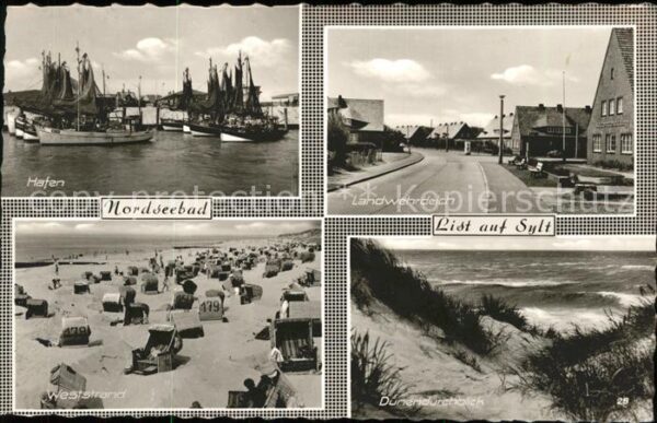 List Sylt Landwehrdeich u.Hafen (Stempel)