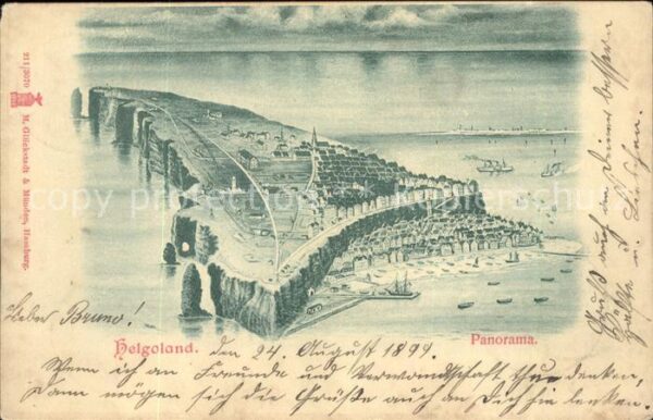 Helgoland Luftaufnahme