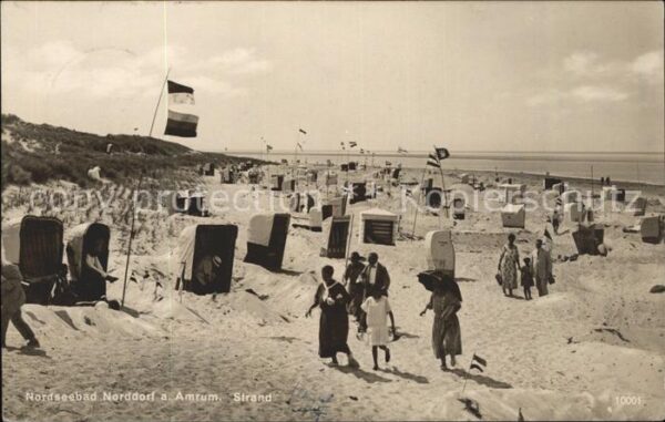 Norddorf Amrum Partie am Strand