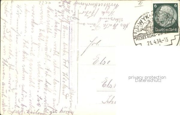 Wyk Foehr Kurheim (Stempel) – Bild 2