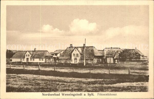 Wenningstedt Sylt Friesenhäuser