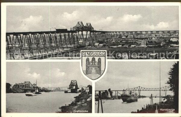 Rendsburg Drehbrücke u.Hochbrücke