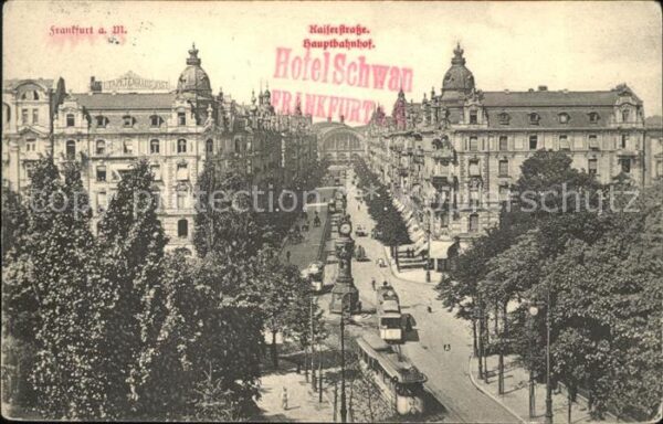 Frankfurt Main Hauptbahnhof u.Kaiserstrasse