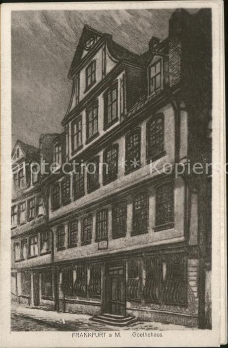 Frankfurt Main Goethehaus