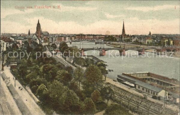 Frankfurt Main mit Main