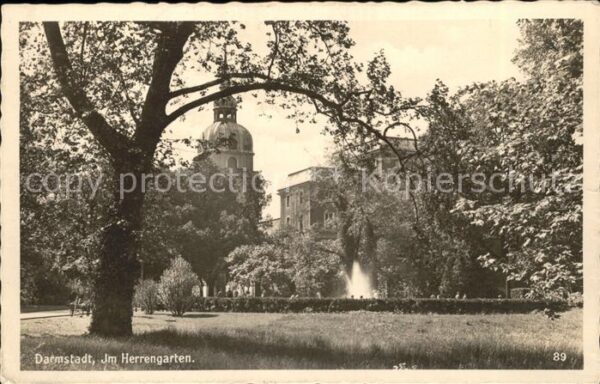 Darmstadt Partie im Herrengarten