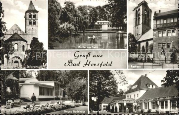 Bad Hersfeld Rathaus u.Wandelhalle