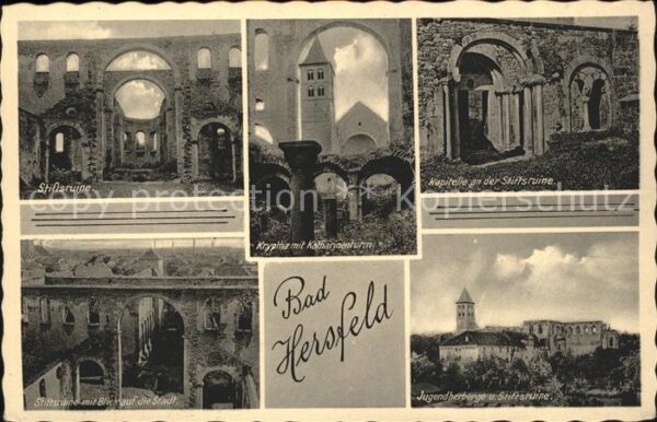 Bad Hersfeld Stiftsruine u.Jugendherberge