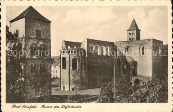 Bad Hersfeld Ruine der Stiftskirche