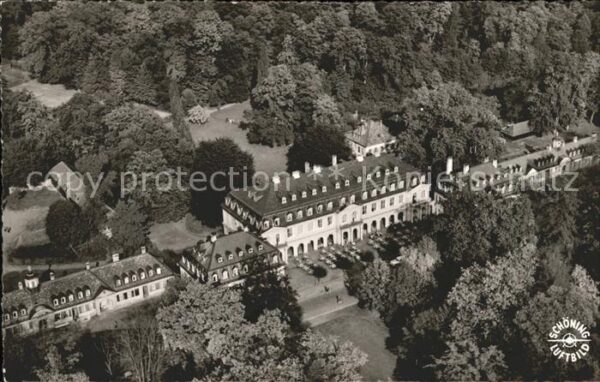 Hanau Main Luftaufnahme vom Kurhaus Wilhelmsbad