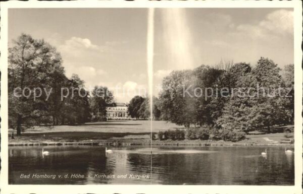 Bad Homburg Hoehe Kurhaus u.Kurpark