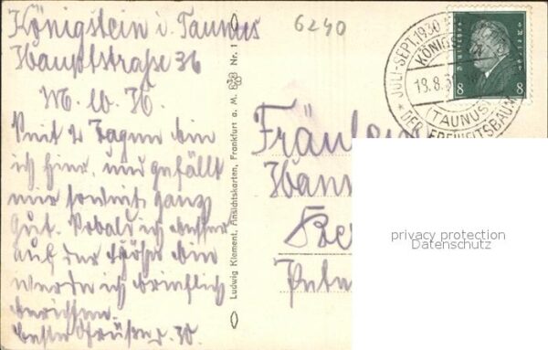 Koenigstein Taunus (Stempel) – Bild 2