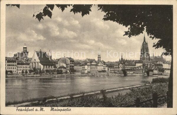 Frankfurt Main Mainpartie