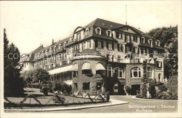 Schlangenbad Taunus Kurhaus