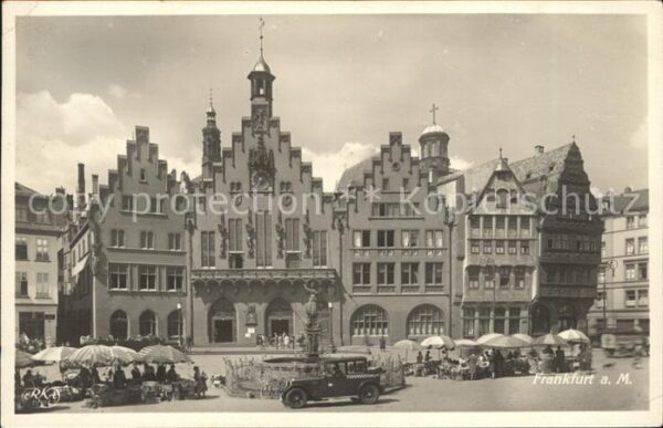 Frankfurt Main Markt am Römer