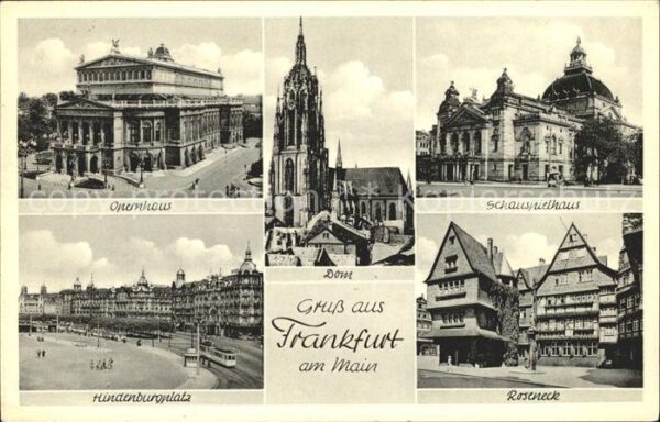 Frankfurt Main Hindenburgplatz u.Roseneck