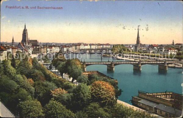 Frankfurt Main mit Sachsenhausen (Feldpost)