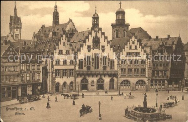 Frankfurt Main Partie am Römer