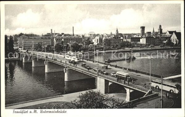 Frankfurt Main Untermainbrücke