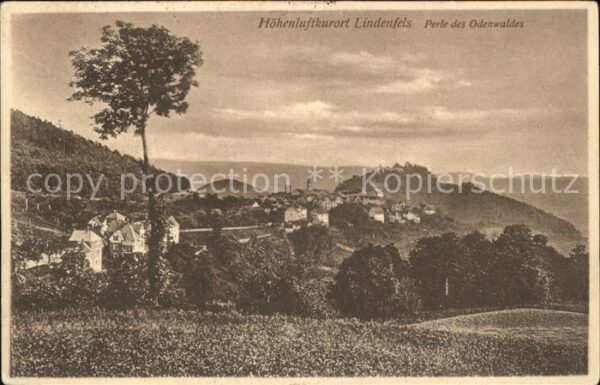 Lindenfels Odenwald (Stempel)