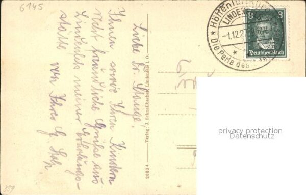 Lindenfels Odenwald (Stempel) – Bild 2