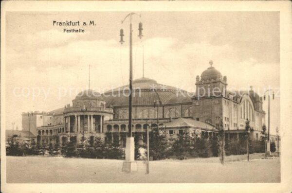Frankfurt Main Festhalle (Feldpost)