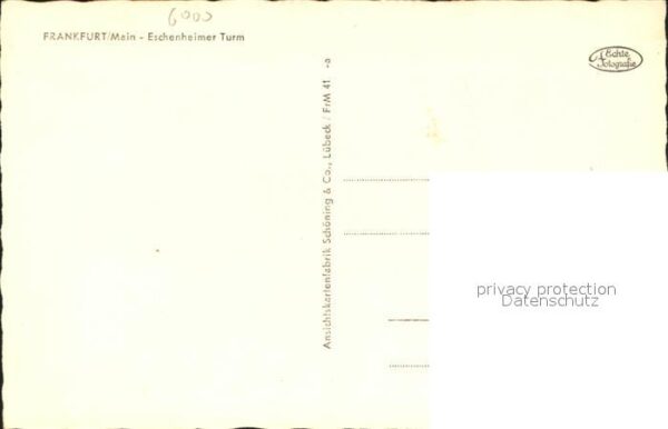 Frankfurt Main Eschenheimer Turm – Bild 2