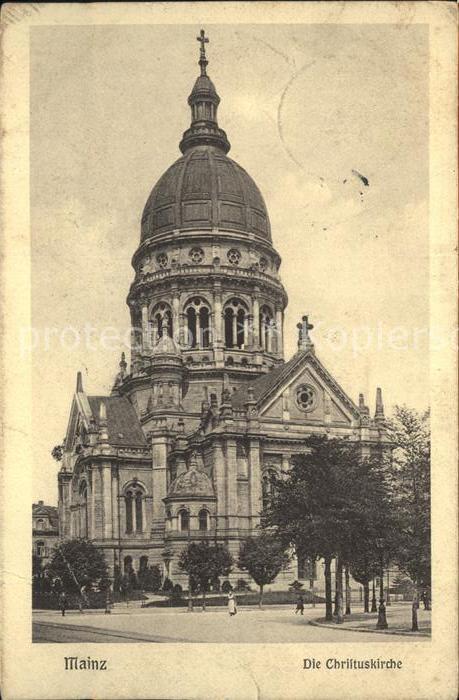 Mainz Rhein Christuskirche