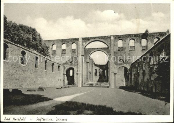 Bad Hersfeld Stiftsruine Innenansicht