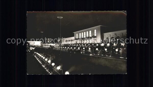 Bad Nauheim Kurhaus bei Nacht
