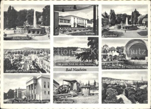 Bad Nauheim Sprudelhof u.Ludwigsbrunnen