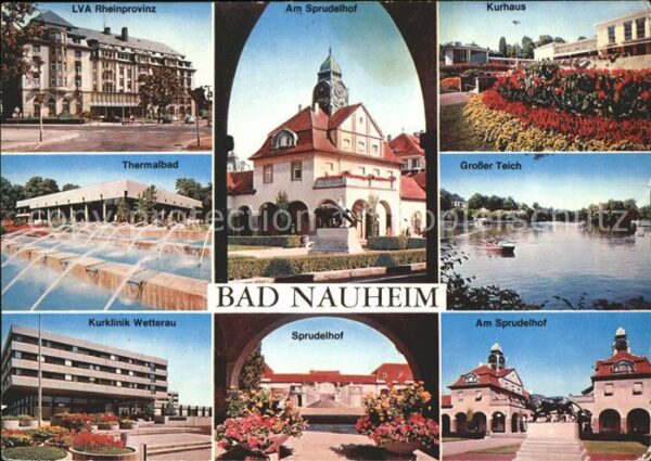 Bad Nauheim LVA Rheinprovinz u.Kurklinik Wetterau